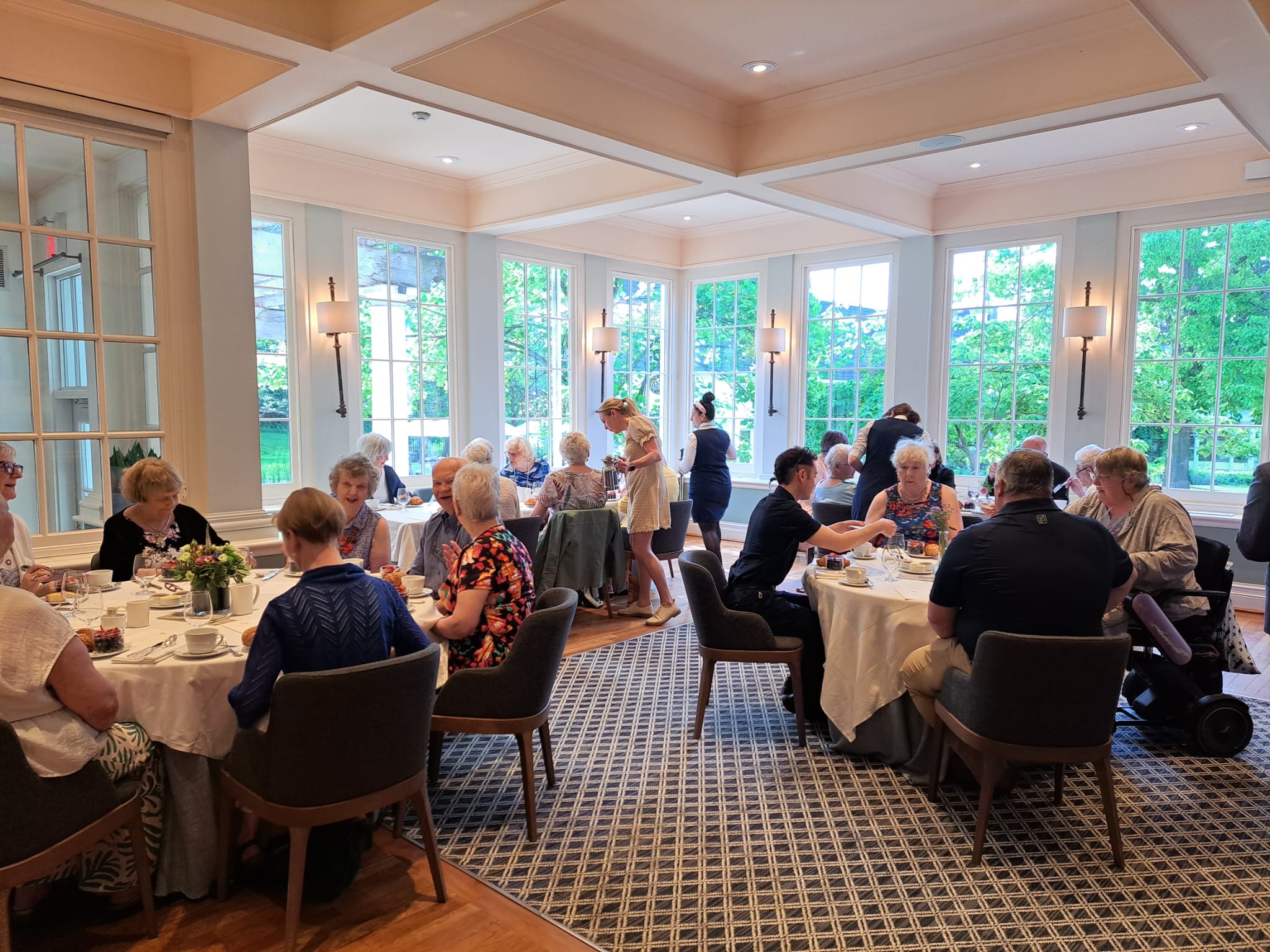 Residents visit Langdon Hall